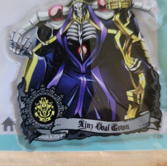 3 Overlord Keychain Ainz Ooal Gown Albedo Shalltear Bloodfallen - Picture 2 of 7